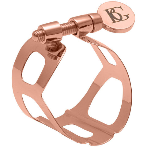 BG Tradition Rose Gold Ligature for Tenor Saxophone with Cap, L49