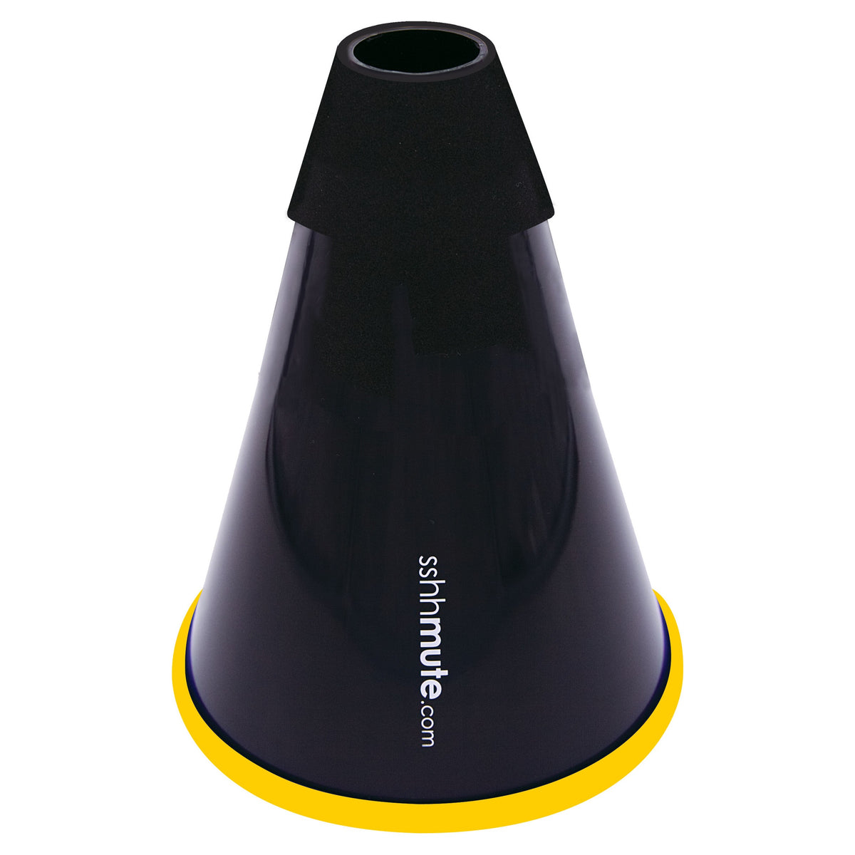 SSHHMUTE Large Bell Flugelhorn Practice Mute Yellow