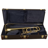 Bach 50B3O Stradivarius Bass Trombone Dual Inline Rotary Valves Open Wrap