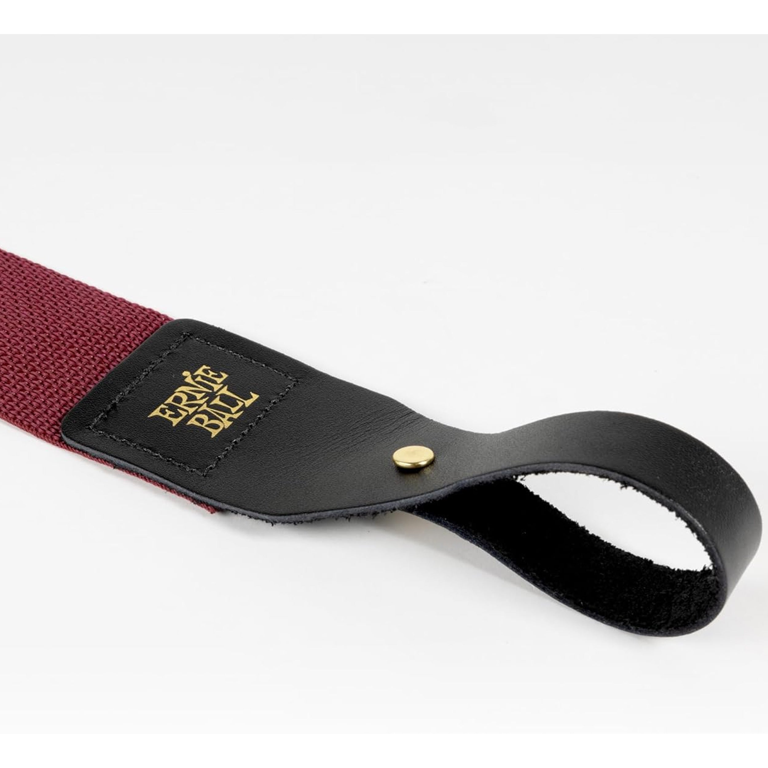 Ernie Ball Polypro Acoustic Guitar Strap - Burgundy
