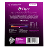 Elixir Phosphor Bronze Acoustic Guitar Strings, NANOWEB Custom Light (.011-.052)