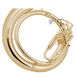 King 2350W BBb Sousaphone with ABS Case Clear Lacquer