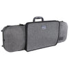 GEWA Violin Case, Bio-S, Oblong, 4/4, Grey/Black, Music Pocket & Subway Handle