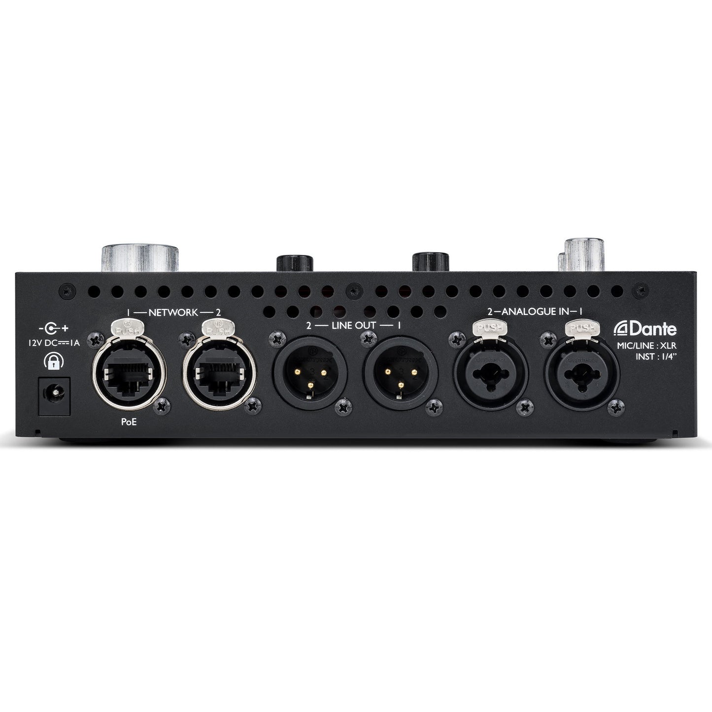 Focusrite Pro RedNet X2P 2x2 Ethernet Audio Digital IO with Mic Preamps