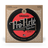 D'Addario Normal Tension Pro-Arté Nylon 7-String Classical Guitar Strings