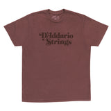 D'Addario 1978 Logo T-Shirt, Deep Red, L