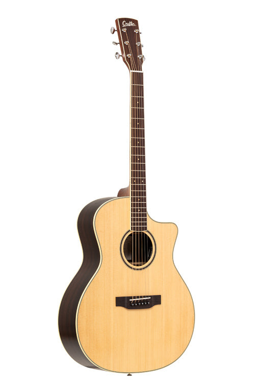 Crafter Es Series, Grand Auditorium Acoustic-Electric Guitar Solid Spruce Top