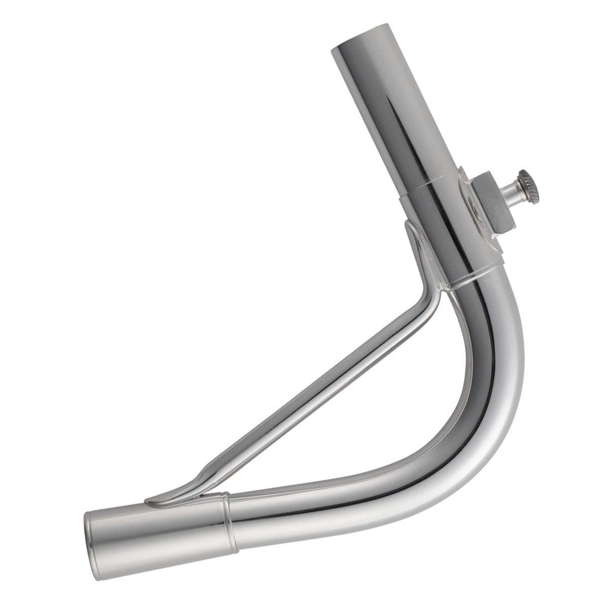 King Sousaphone Mouthpipe Brushed Silver Plated