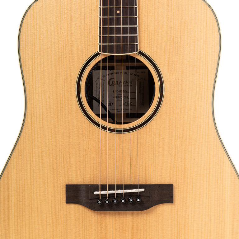 Crafter Es Series, Dreadnought Acoustic-Electric Guitar With Solid Spruce Top