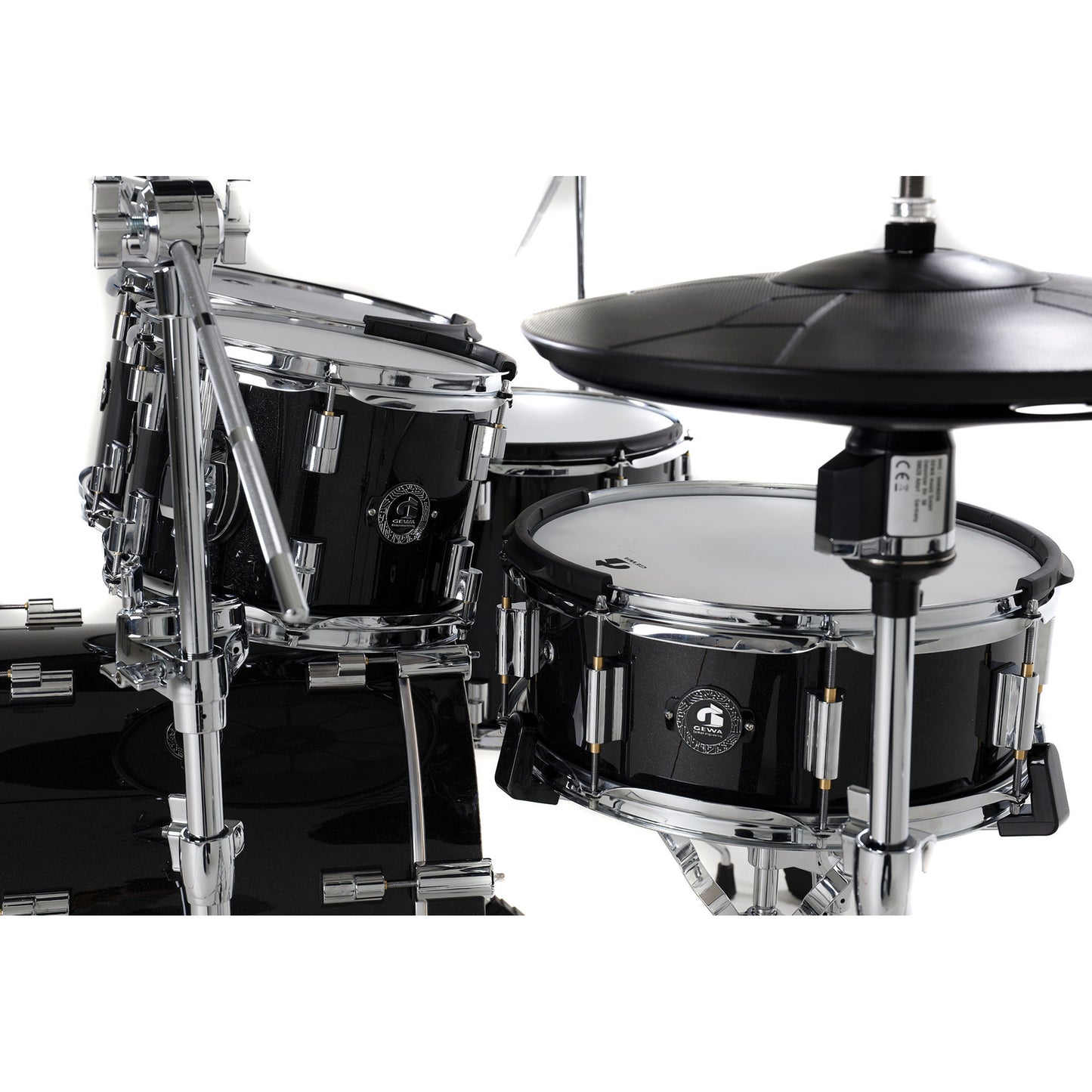 GEWA GD805.605 E-Drum Set G5 Pro 5 Electronic Drum Set Black Sparkle
