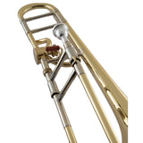 Bach 42A Stradivarius Tenor Trombone with Hagmann Valve and Yellow Brass Bell