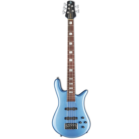Spector Euro 5 Classic 5 String Bass Guitar Metallic Blue