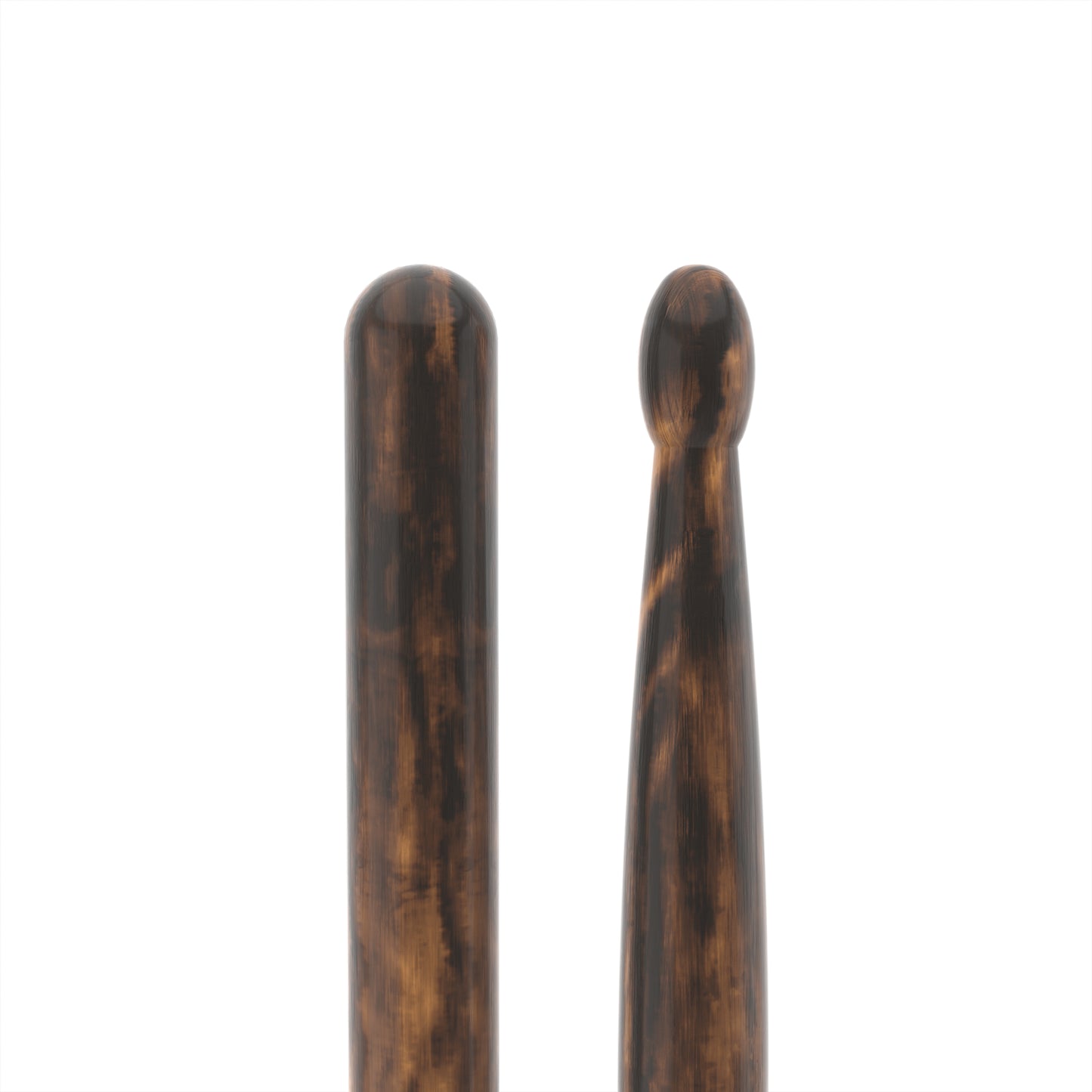 ProMark Classic 5A Forward 747 FireGrain Hickory Drumsticks, Oval Wood Tip