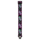 D'Addario Auto Lock Vintage Planet Waves, Lizards Green/Purple