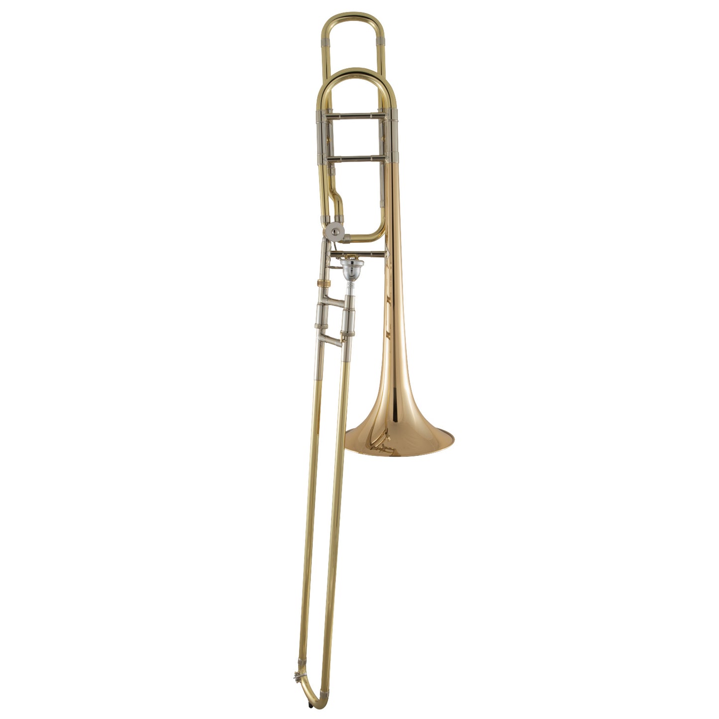 Bach 42BOG Stradivarius Tenor Tombone Open Wrap, F Attachment Gold Brass Bell