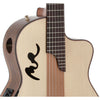 Manuel Rodriguez Electro-Acoustic Guitar Café Cortado, Walnut 4/4, Satin Cutaway