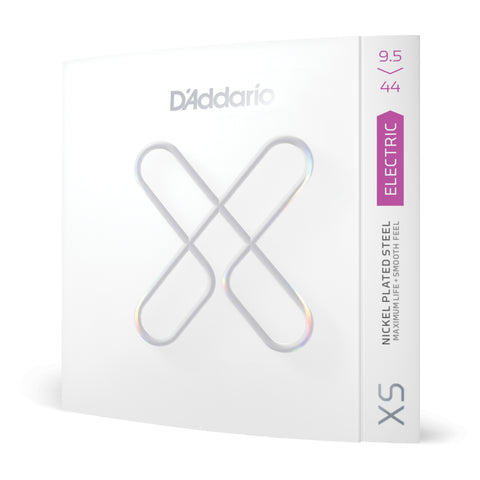 D'Addario XS Electric Guitar Strings Nickel Plated Steel Super Light Plus 9.5-44