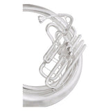 King 2350WSB BBb Sousaphone with ABS Case Satin Silver Plated