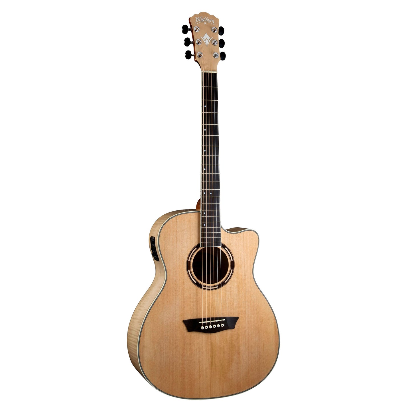 Washburn AG40CE Apprentice Series Grand Auditorium Acoustic Electric Guitar