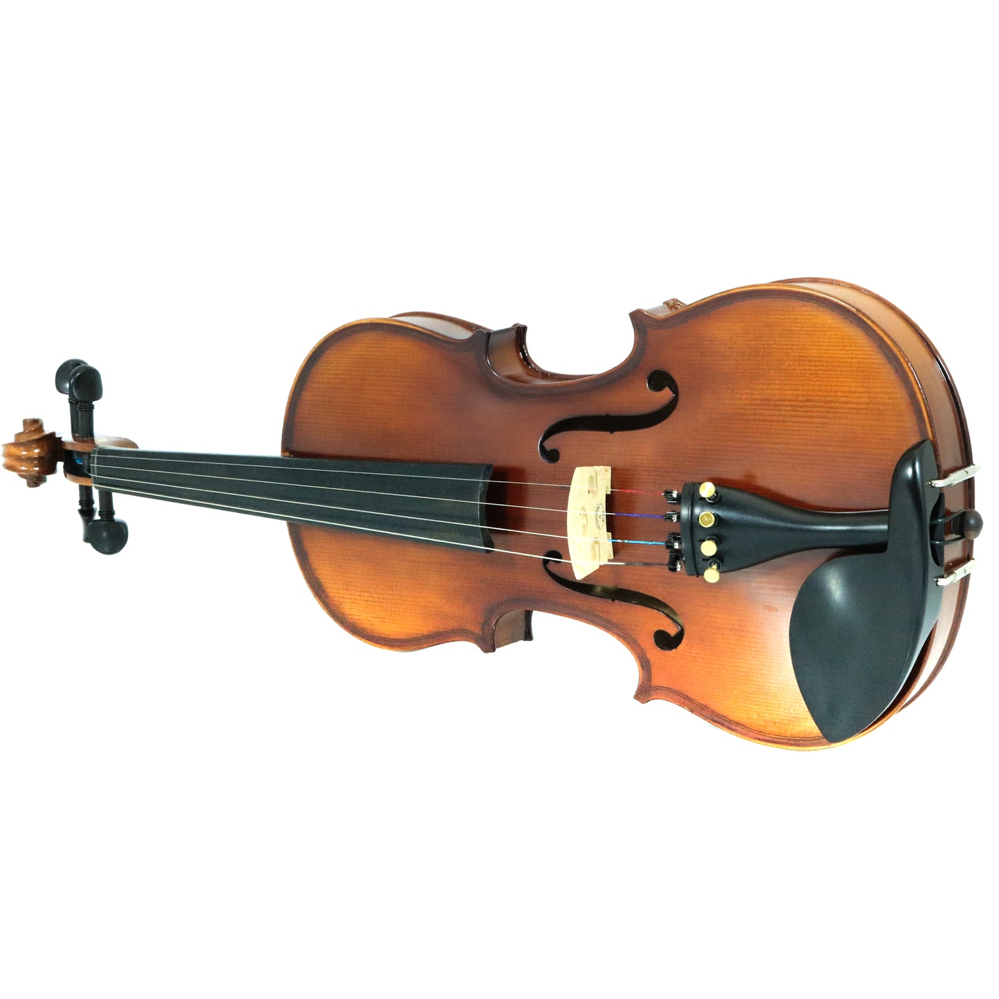 D'Luca Solid Wood Hand-Made Ebony Violin 4/4 Full Size