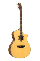 Crafter Es Series, Grand Auditorium Cutaway Acoustic-Electric Guitar Spruce Top