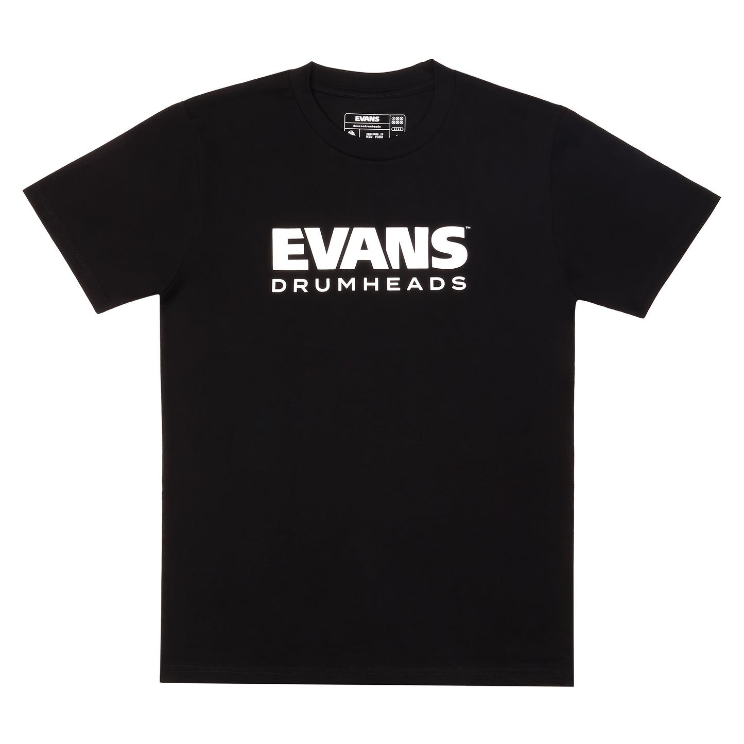 EVANS Logo T-Shirt, White, 2XL