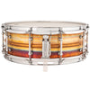 Ludwig LB550RT Bronze Phonic 5x14 "RAW" Natural Patina Shell, Tube Lugs Snare Drum