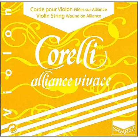Savarez Corelli Alliance Vivace, Violin A String, (Synthetic/Aluminum), 4/4, Forte