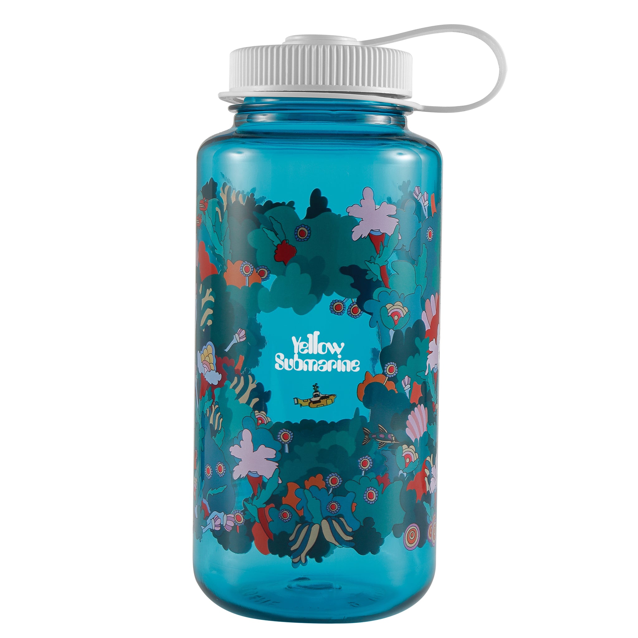 D'Addario Beatles Yellow Submarine Water Bottle, Under the Sea