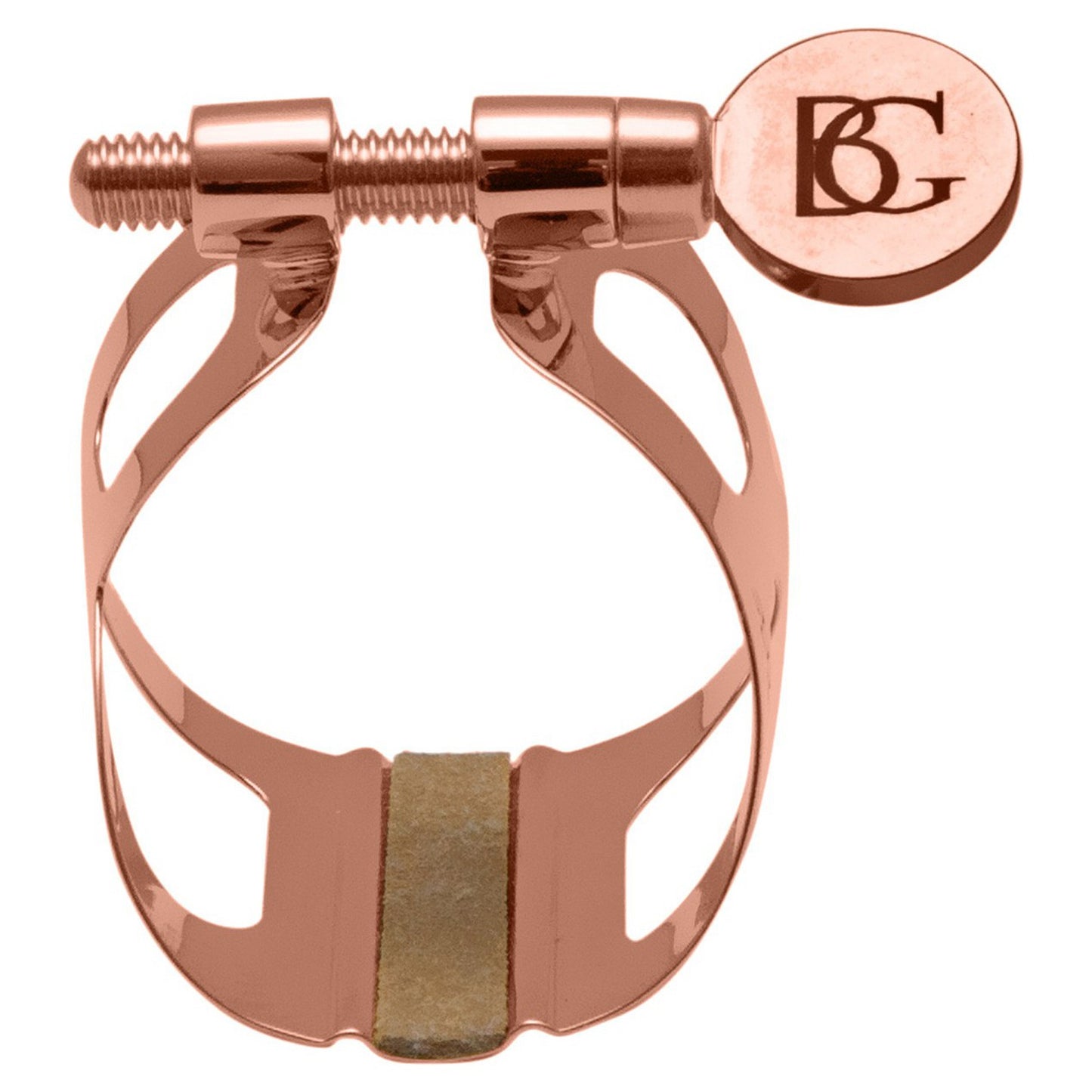 BG Tradition Rose Gold Ligature for Bb Clarinet with Cap, L39