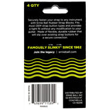 Ernie Ball Strap Blocks - Green - 4 Pack