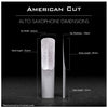 Legere Alto Saxophone Reed, American Cut, Strength 2.75