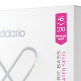 D'Addario 45-100 Regular Light, Long Scale Coated Bass Strings