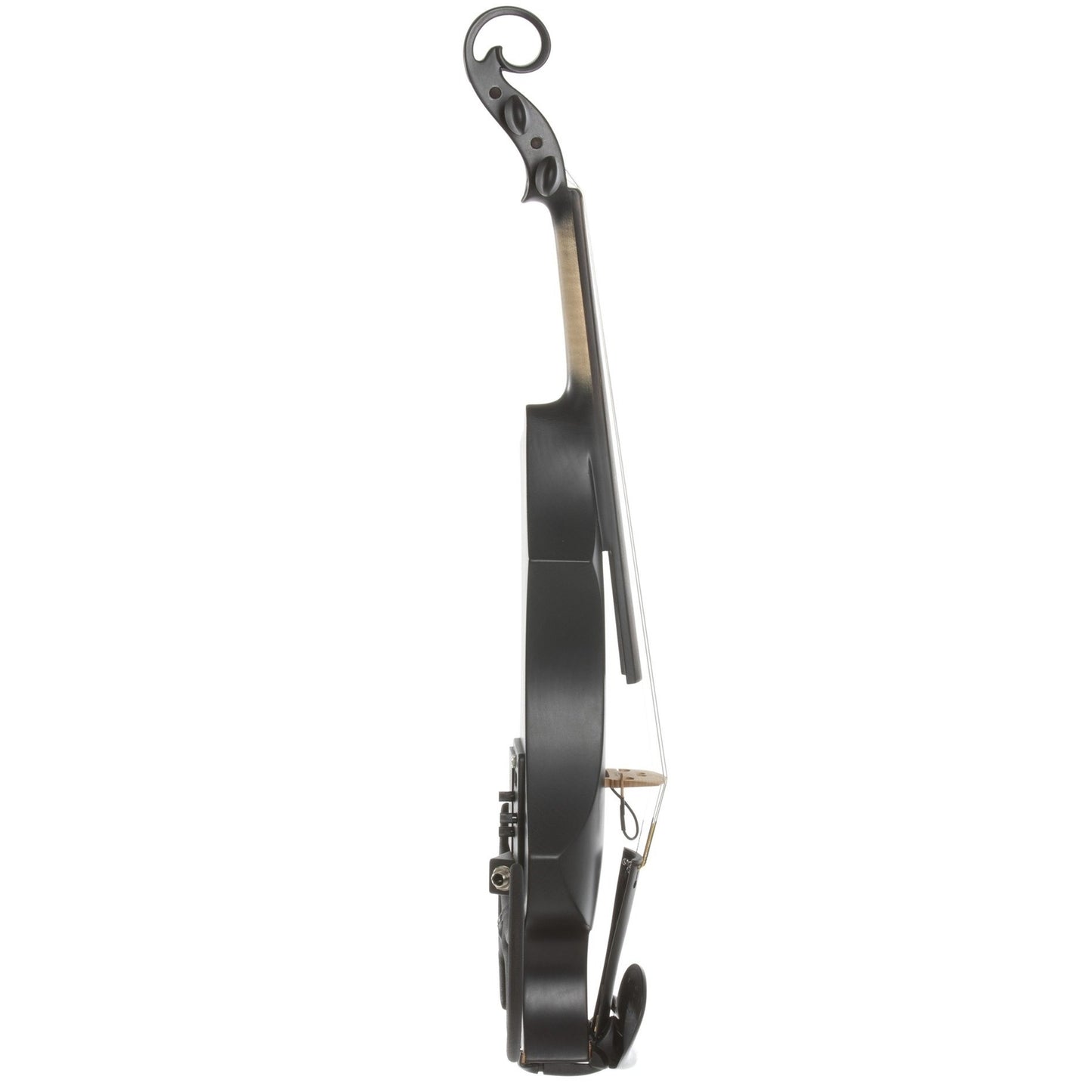 GEWA Novita 3.0 Electric 5-Strings Violin, Black, With Universal Shoulder Rest Adapter