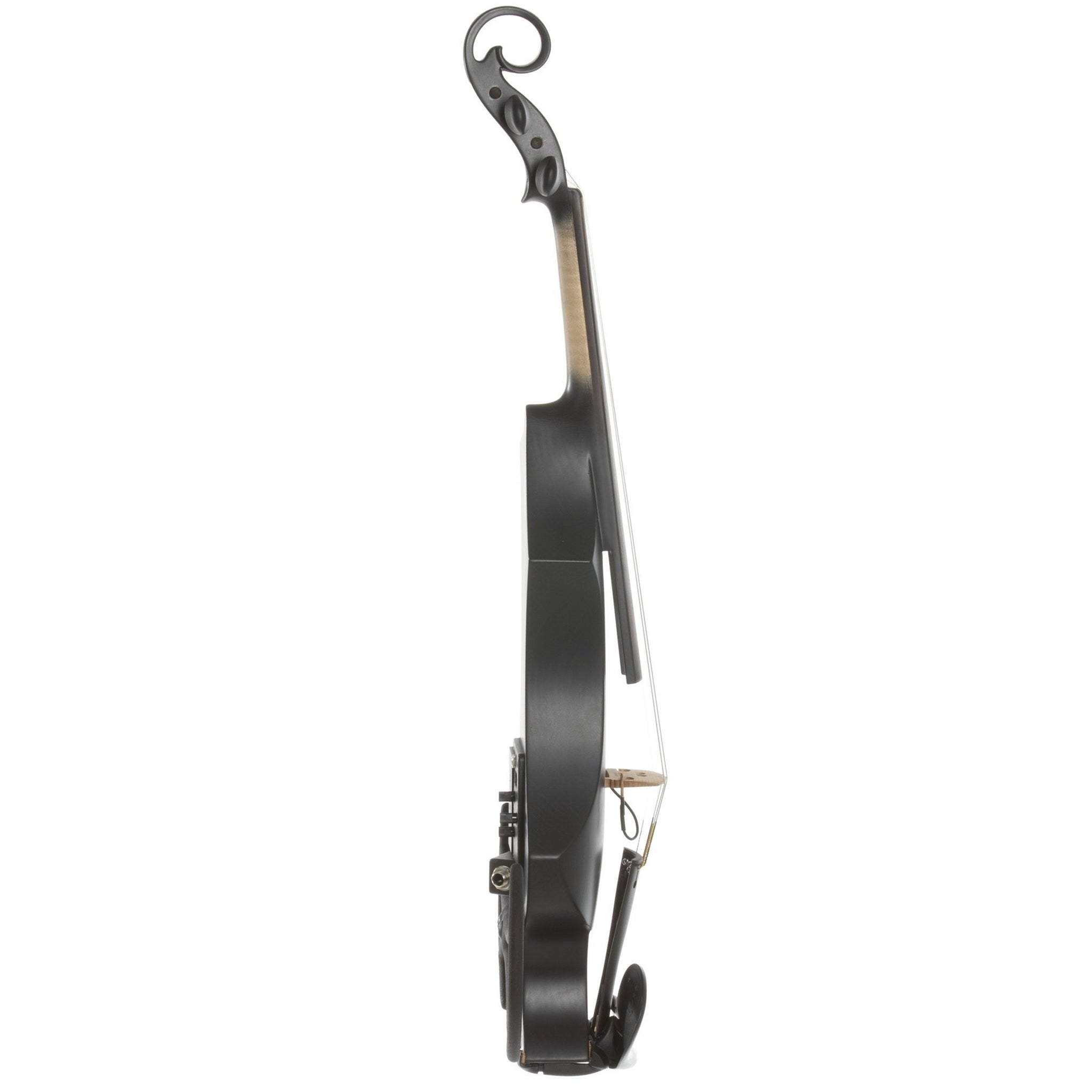 GEWA Novita 3.0 Electric 5-Strings Violin, Black, With Universal Shoulder Rest Adapter