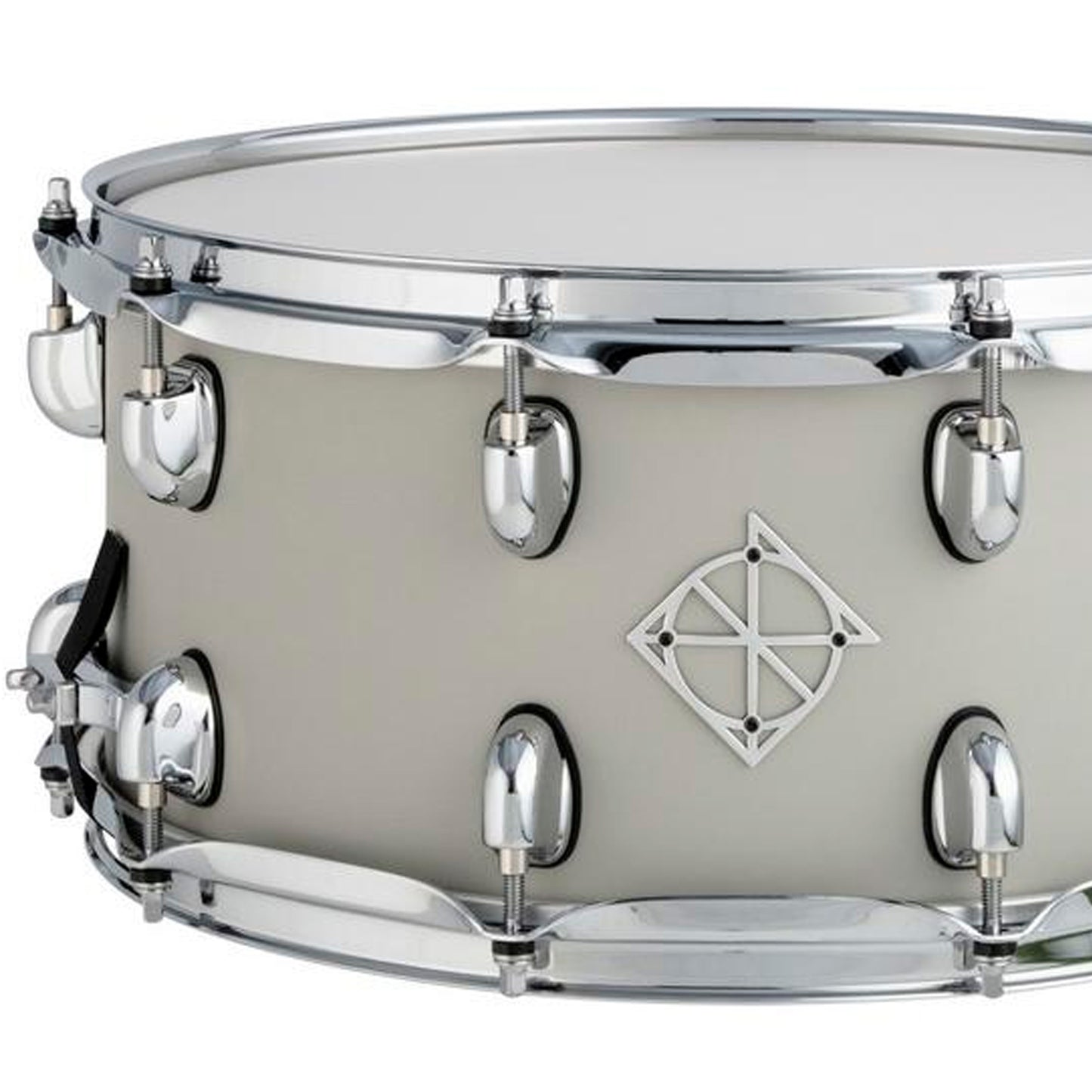 Dixon Cornerstone 6.5x14 Snare Drum Cement Gray Satin