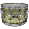 D'Luca made by Herch Banda Tarola 14" Snare Drum Brass with Chrome Hardware