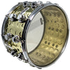 D'Luca made by Herch Banda Tarola 14" Snare Drum Brass with Chrome Hardware