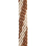 D'Addario, 1" Braided Mandolin Strap Brown/Cream