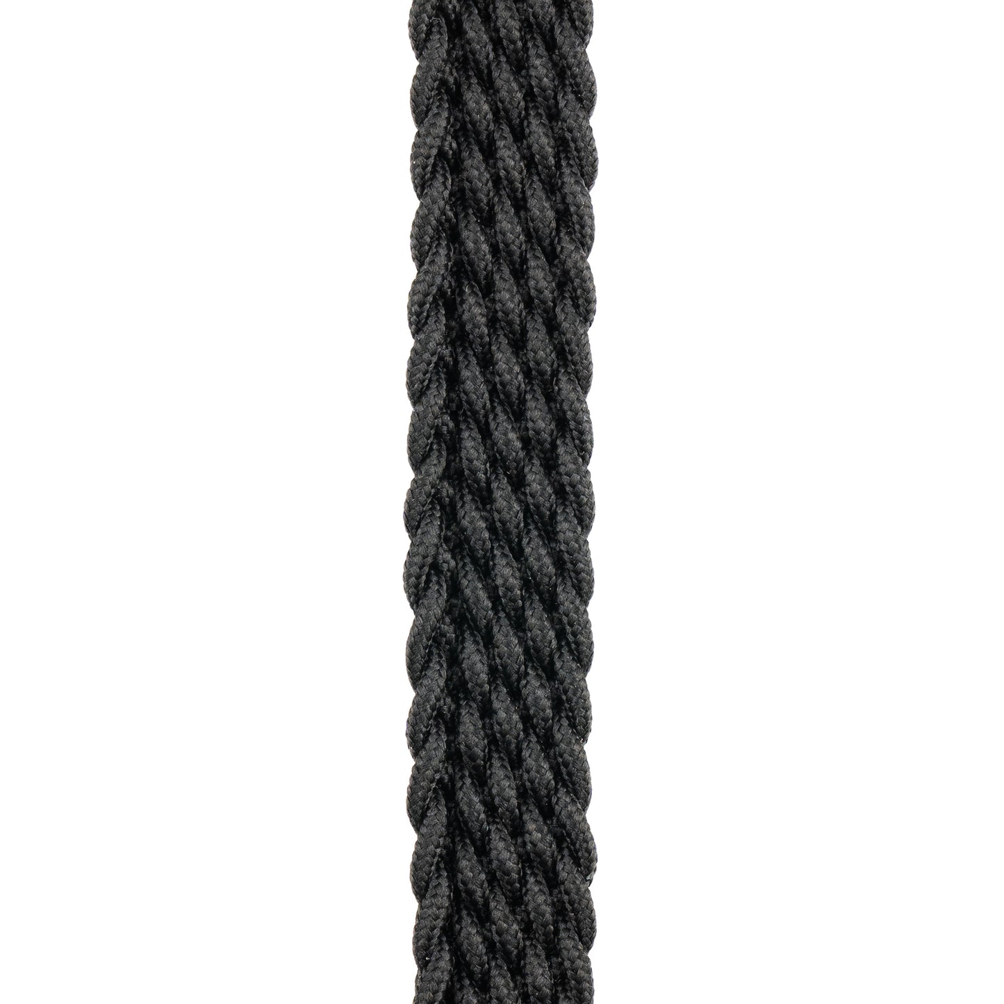 D'Addario, 1" Braided Mandolin Strap Black