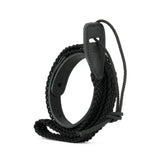 D'Addario, 1" Braided Mandolin Strap Black