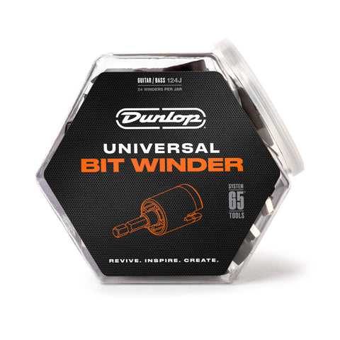 Dunlop 124J System 65 Universal Bit Winder Jar Of 24 Winders