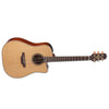 Takamine P3DC Dreadnought Cutaway Acoustic Electric Guitar With Case, Natural