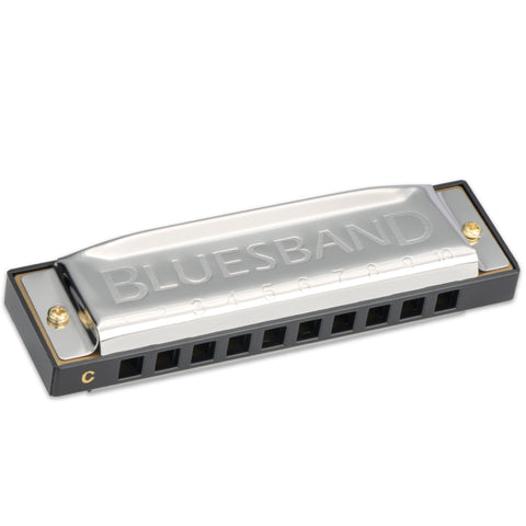 Hohner Bluesband Harmonica Chrome Key of C