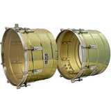 D'Luca made by Herch Timbales 15" & 16" Brass with Chrome Hardware with Stand