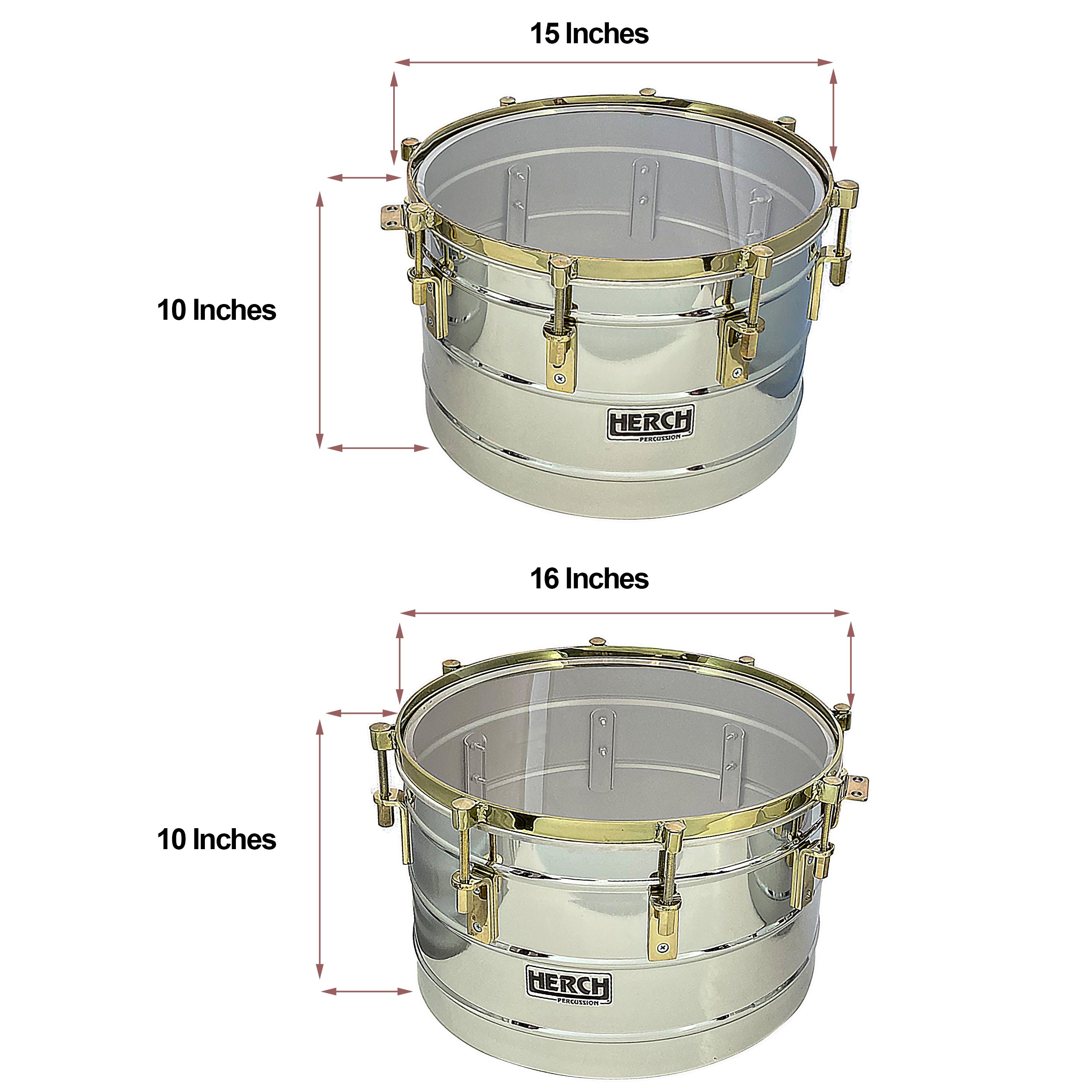 D'Luca made by Herch Timbales 15