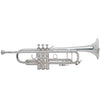 Bach Stradivarius Professional Bb Trumpet,Outfit With #43 Bell, Silver Plated