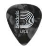 Planet Waves Black Pearl Celluloid Guitar Picks, 100 pack, Heavy