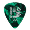 Planet Waves Green Pearl Celluloid Guitar Picks, 10 pack, Heavy