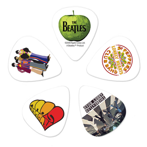 Planet Waves Beatles Guitar Picks, Albums, 10 pack, Medium